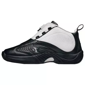 Reebok Answer 4 Stepover Мужские кроссовки черно-белые стальные V55619