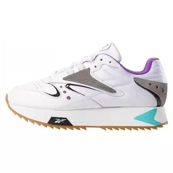 Reebok Classic Leather ATI 90s Teal Женские кроссовки Белый баклажановый черный DV5376