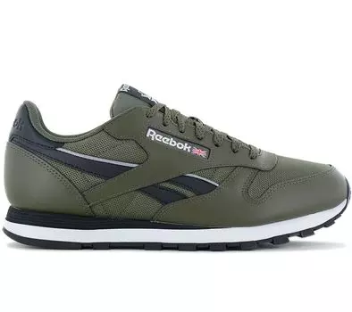 Reebok Classic Leather CL LTHR - Мужские кроссовки Green GZ9829 ORIGINAL EU 40 UK 6.5 зелёный