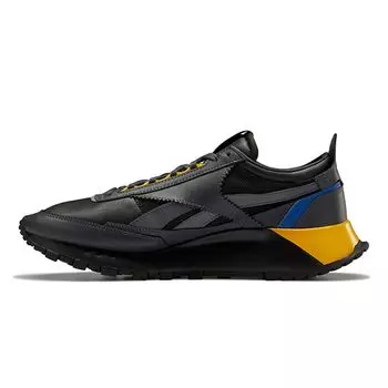 Reebok Classic Leather Legacy Black Collegiate Gold Женские кроссовки Soft-Black FY7439
