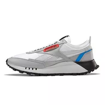 Reebok Classic Leather Legacy Stark Grey Мужские кроссовки White Instinct-Red FY7444