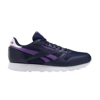 Reebok Classic Leather Vector Navy Purple Мужские кроссовки Blue Regal-Purple White FX2281 44