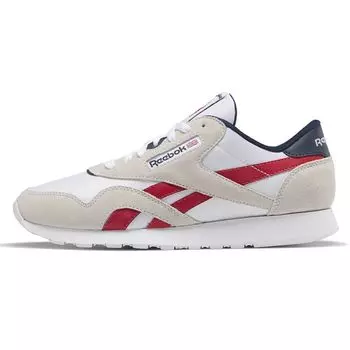 Reebok Classic Nylon White Flash Red Мужские кроссовки Обувь-белый вектор-темно-синий GY7232 43
