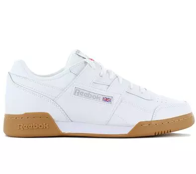 Reebok Classic Workout Plus Leather — Мужские кроссовки белые CN2126 ORIGINAL EU 40.5 UK 7 белый