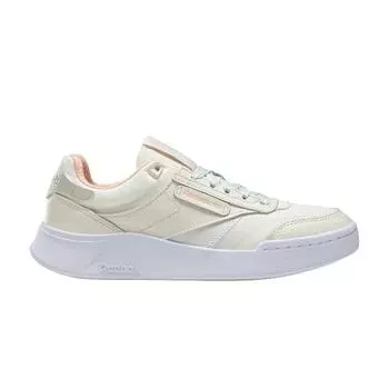 Reebok Club C Legacy White Sand Stone Женские кроссовки Кремовые Classic-White Chalk H68006 35.5
