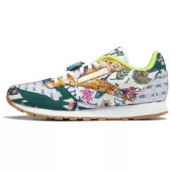 Reebok Jurassic Park x Classic Leather Ian Malcolm Мужские кроссовки Разноцветная черная обувь - Белый GY0570 42