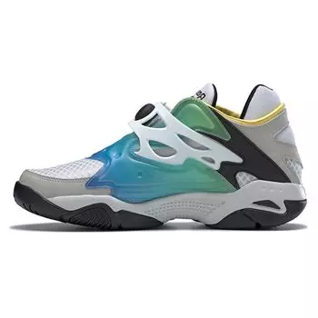 Reebok Juun J x Pump Court Bottle Зеленые мужские кроссовки Черно-белые FX9928