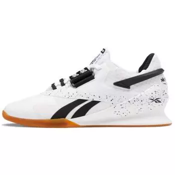 Reebok Legacy Lifter 2 Белые Черные Мужские Кроссовки Lee-7 FU9458