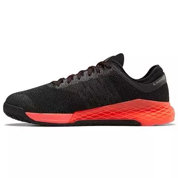 Reebok Nano 9 Черные Нео Красные Женские Кроссовки Белые FU6832