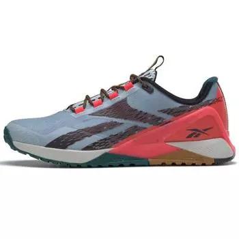 Reebok Nano X1 Adventure Gable Grey Neon Cherry Мужские кроссовки Core-Black H02993