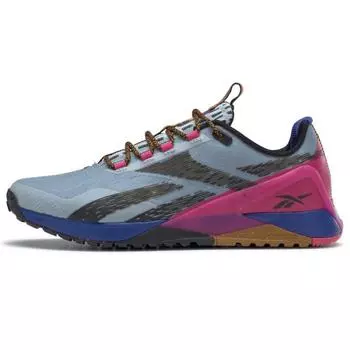 Reebok Nano X1 Adventure Gable Grey Pursuit Pink женские кроссовки Bright-Cobalt H67963 38