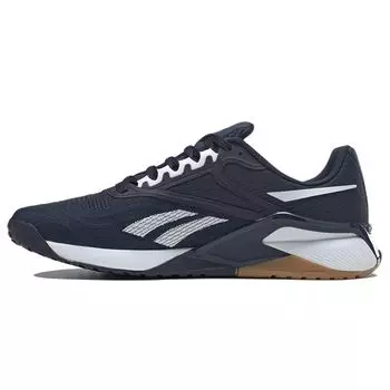 Reebok Nano X2 Vector Navy Gum Мужские кроссовки Blue Footwear-White Rubber-Gum GX9911 42.5