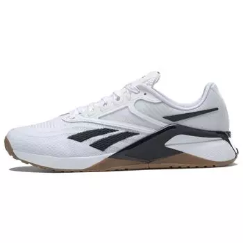 Reebok Nano X2 White Black Gum Мужские кроссовки Обувь-Белый Core-Черный Reebok-Lee-3 GZ6434