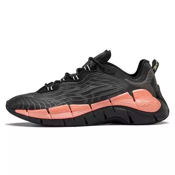 Reebok Zig Kinetica 2 Black Orange Flare Мужские кроссовки Неоново-Мятный FX9349