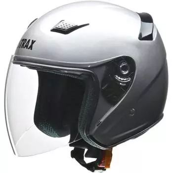 Reed Industries Motorcycle Helmet Jet STRAX SJ-8 SV-LL Silver LL (Head circumference 61cm~less than 62cm)