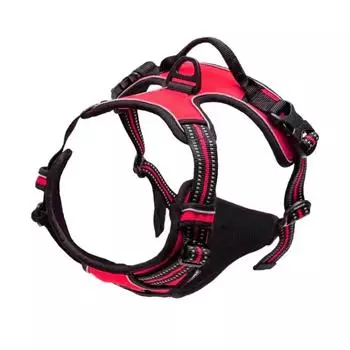 Reflective Adjustable Breathable Vest Chest Strap for Small Medium Large Dogs Pet Dog Harness Cat Puppy Collar Dog Accessoires S