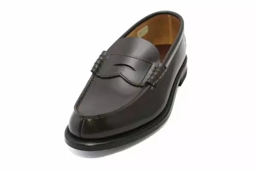 REGAL Shoes Лоферы из натуральной кожи Деловые туфли 2E 2177 Темно-коричневые [Regal] Мужские 23,5 см темно-коричневого