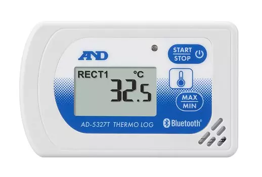 Регистратор данных температуры BLE Samorogu White A&D AD-5327T