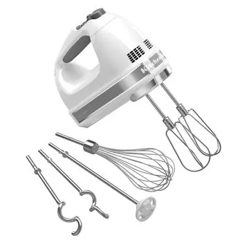 regular import Kitchen Aid hand mixer KHM928WH [Domestic product] 9-speed