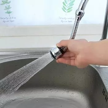 Регулировка на 360°, двойной режим, экономия воды, напорный кран, удлинитель, фильтр-распылитель, кухонный гаджет для ванной комнаты, удлинитель для кухонного крана