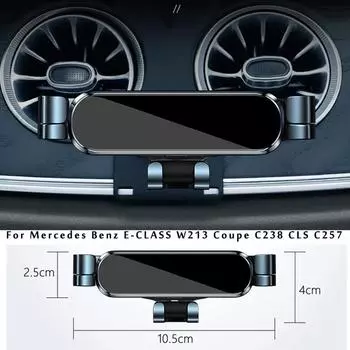 Регулируемый автомобильный держатель для телефона для Mercedes Benz E-CLASS W213 Coupe C238 CLS C257, салон автомобиля For E-CLASS W213