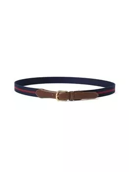 Ремень Campus Belt Canvas Combination Belt 24SS NAVY ONE SIZE [BEAMS HEART] Мужской тёмно-синий