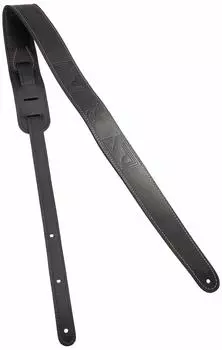 Ремень для гитары Fender Кожаный ремень Fender Monogram BLK -