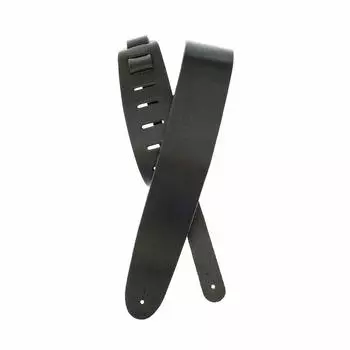 Ремень для гитары, кожаный, черный 25BL00 [D Addario] []