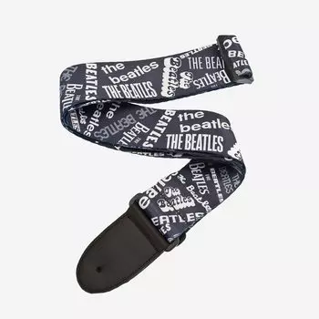 Ремень для гитары The Beatles плетеный ремень 50BTL02 Beatlemania D Addario