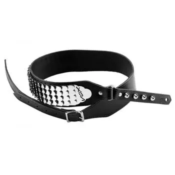 Ремень для гитары VOX из кожи питона PYTHON STRAP V822 черный черный