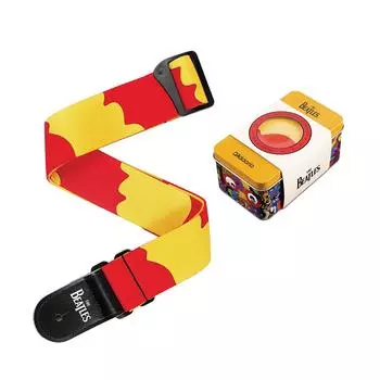 Ремень для гитары Yellow Submarine 50th Strap 50BTYS01 Beatles PAUL can package D Addario (В комплект входит олово) []