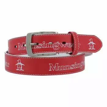 Ремень Красный [Munsingwear] Мужской [31]