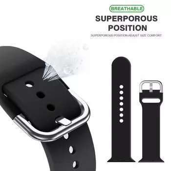 Ремешок для Apple Watch 44 мм 40 мм для браслета iwatch серии 6 Se 5 4 3 2 1 42 мм 38 мм Correa Pulsira ремешок для часов аксессуары 38MM-40MM