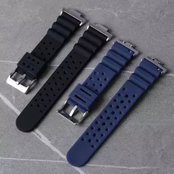 Ремешок для часов силиконовый ремешок для часов Tissot PRX Super Player 22 мм ремешок с 12 мм конвертером аксессуары для ремонта часов ремешок замена чёрный
