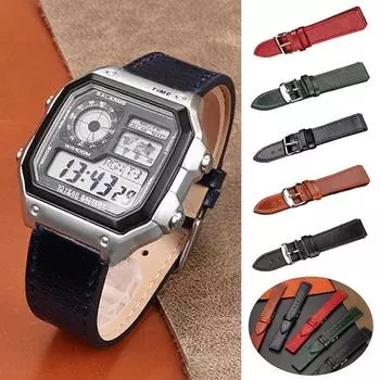 Ремешок для часов в стиле ретро, 18 мм, мужской ремешок для часов Casio G-Shock AE-1200WH AQ-S810W