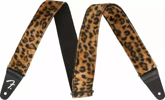 Ремешок Fender с принтом Wild Leopard 990601053, 2 дюйма