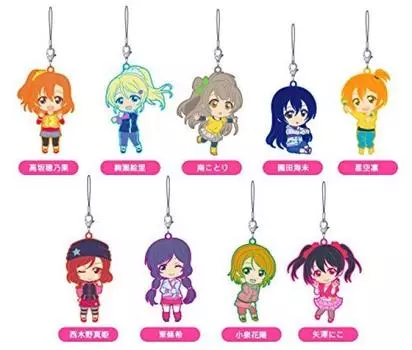 Ремешок из резины Nendoroid Plus Trading Love 03 PVC, коробка из 9 штук Live! Немасштабируемый