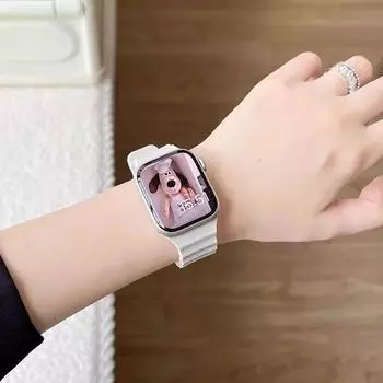 Ремешок Ocean для Apple Watch Ultra 2 Band 49 мм 9 8 7 45 мм 41 мм силиконовый браслет браслет iWatch 6 5 4 3 SE 44 мм 40 мм 42 мм band 42mm 44mm 45mm 49mm