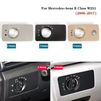 Ремкомплект переключателя противотуманных фар, чехол для Mercedes-Benz R Class W251 2 Holes