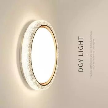 Remote control dimming ceiling light Nordic living room bedroom ceiling lamp decor lamp round indoor lamp luxury home lightiing changeable