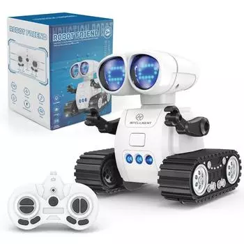 Remote Control Programming Robot Music Lighting Pattern Switching Intercom Robot Gesture Sensing Toy