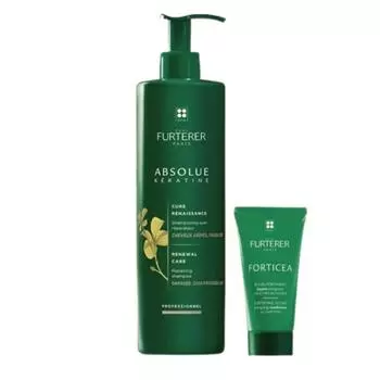 Rene Furterer Absolue Keratin Iron Wall Шампунь 600мл, 1 шт.