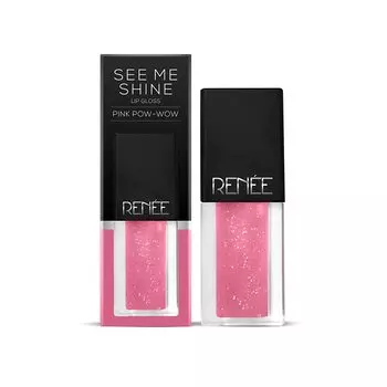 RENEE See Me Shine Блеск для губ (1. Розовый Пау Вау) 1. Pink Pow Wow