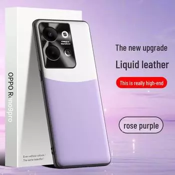 Reno9pro Liquid Leather Phone Case: Anti-Fall Protective Cover Available in One Piece. Reno9pro