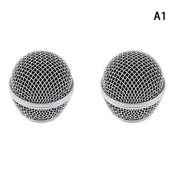 Replacement Metal Microphone Grille Replacing Professional Party Mic Head Part Accessories For Shure Beta58A Wireless Microphone