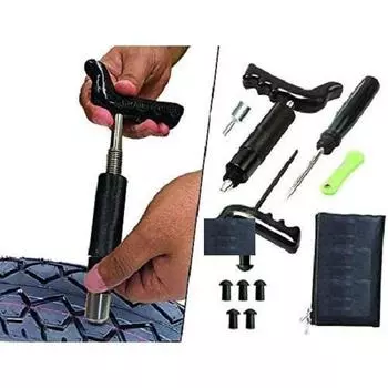Replacement Mushroom Plugs for tubeless Tire Puncture Repair kit - for Cars, Motorcycles- Spare Plugs (Mini PK + 06 Plugs)