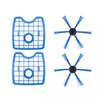 Запасные части для роботизированного пылесоса Philips FC8820 FC8810 FC8812 FC8822 FC8830 FC8832 FC8932 FC8068 Фильтр Боковая щетка CHINA