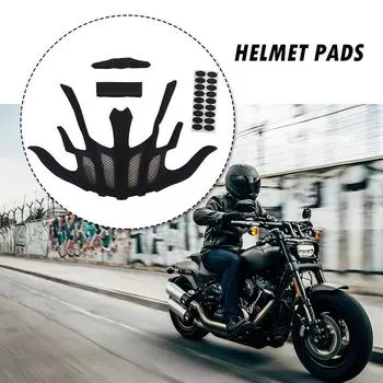 Replacement Sealed Lining Sponge Cycling Helmet Inner Padding Foam Pads Kit A#S