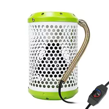 Reptile Heater Heat Lamp Lighting Fixture with Insulated Bulb Cover 100W Cord with Switch Insulated Protective Guard for Small Small Reptiles