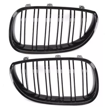 Решетка радиатора переднего бампера автомобиля Kidney Racing Grill Grilles для BMW 5 серии E60 M5 E61 520i 545i 550i 535i 2003-2010 Refit Body Kit